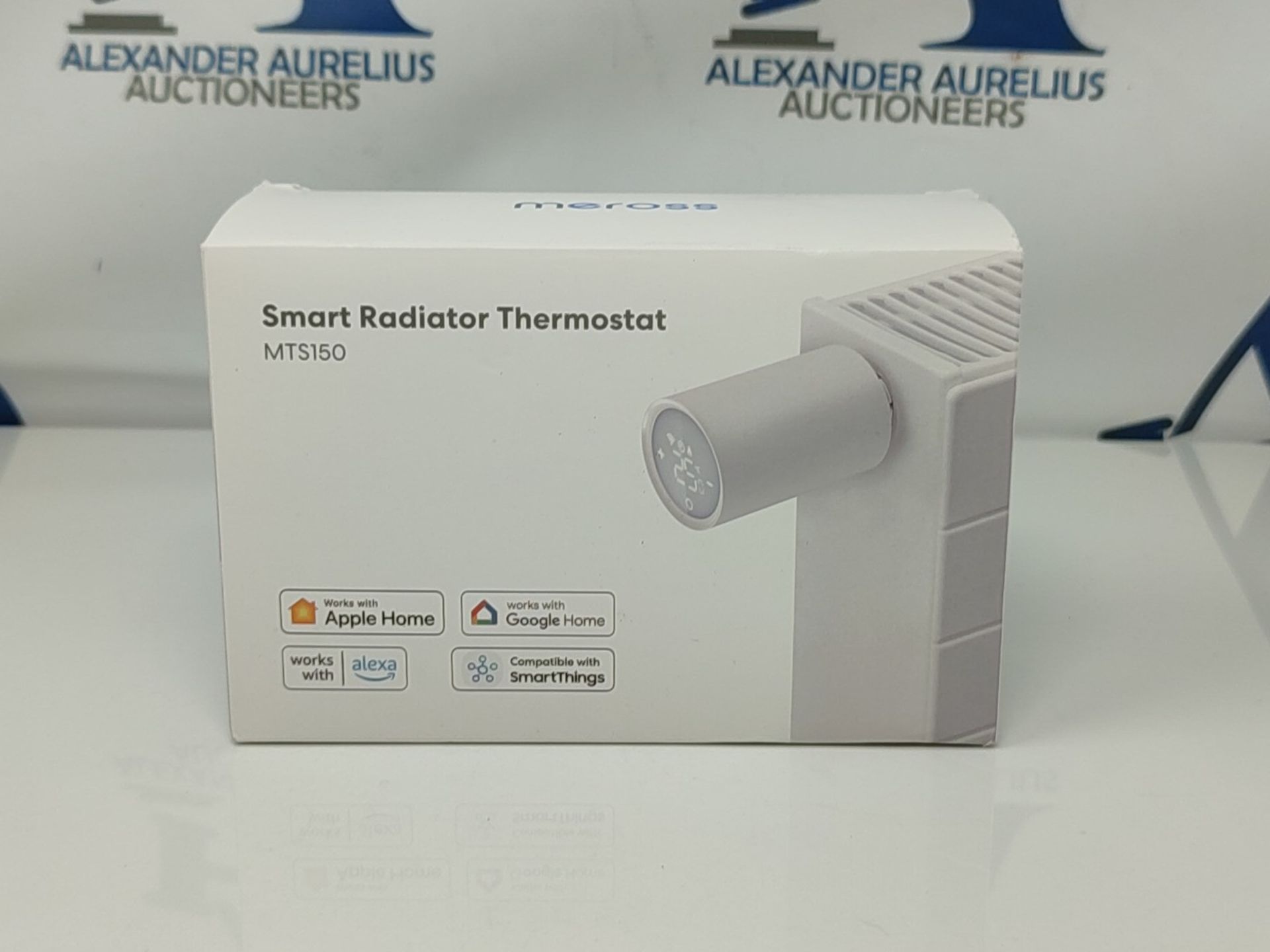 Meross Smart Radiator Thermostat Hub Required, WiFi Heating Control, LED Digital Displ