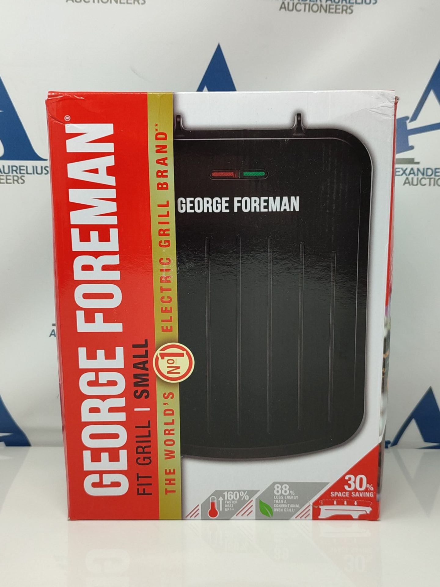 George Foreman 25800 Small Fit Grill - Versatile Griddle, Hot Plate and Toastie Machin - Image 2 of 3