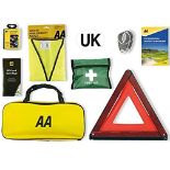 AA Euro Travel Kit AA6318 - for Driving in France/Europe - Includes Zipped Storage Bag