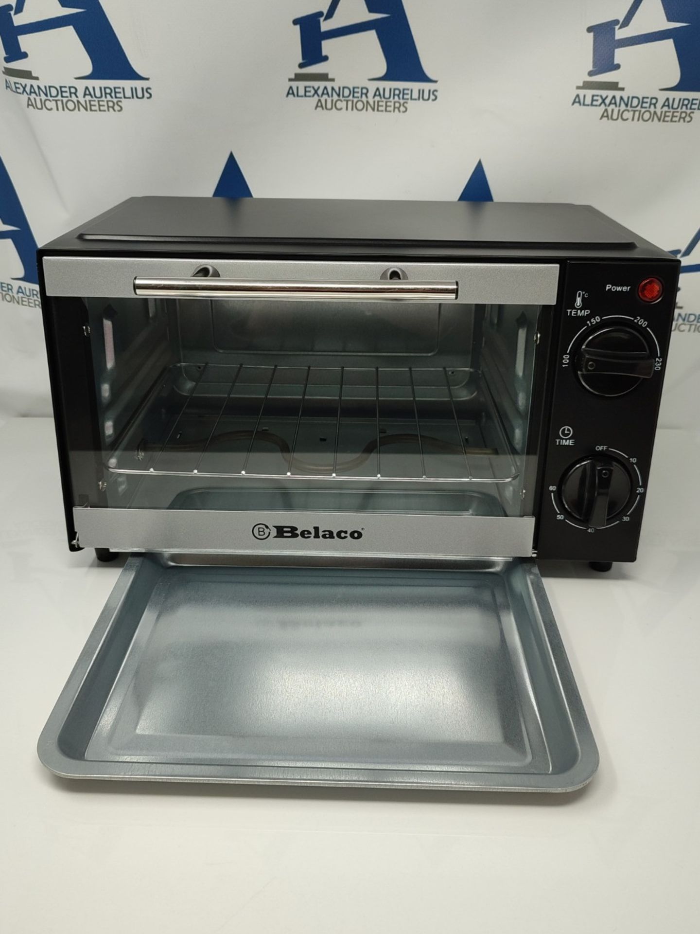 Belaco BTO-109N Mini 9L Toaster Oven Tabletop Cooking Baking Portable Oven 750w 60 min - Image 2 of 2