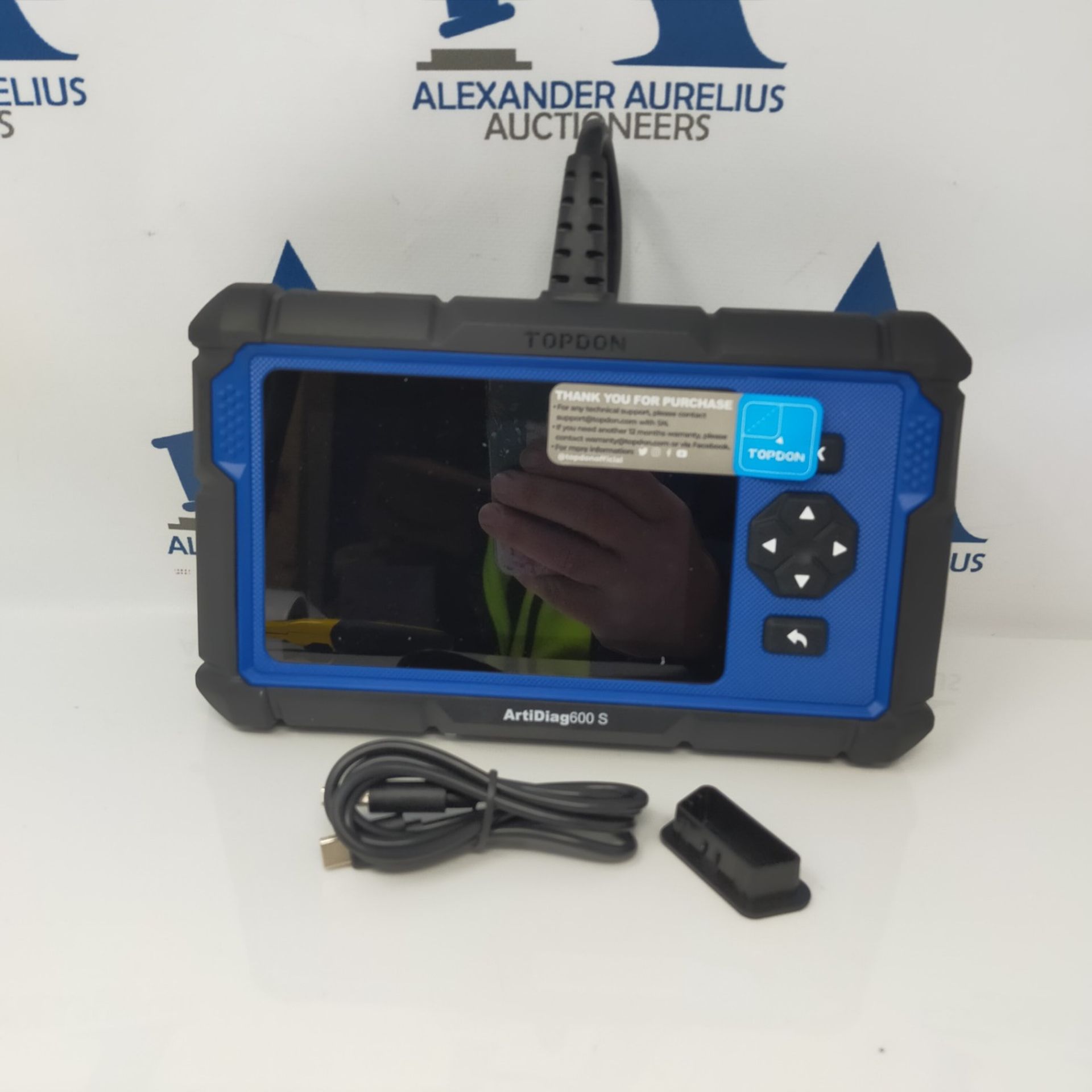 RRP £229.00 TOPDON OBD2 Code Reader Scanner ArtiDiag600S, 8 Reset Service for Oil/BMS/ABS/SAS/EPB/ - Image 3 of 3