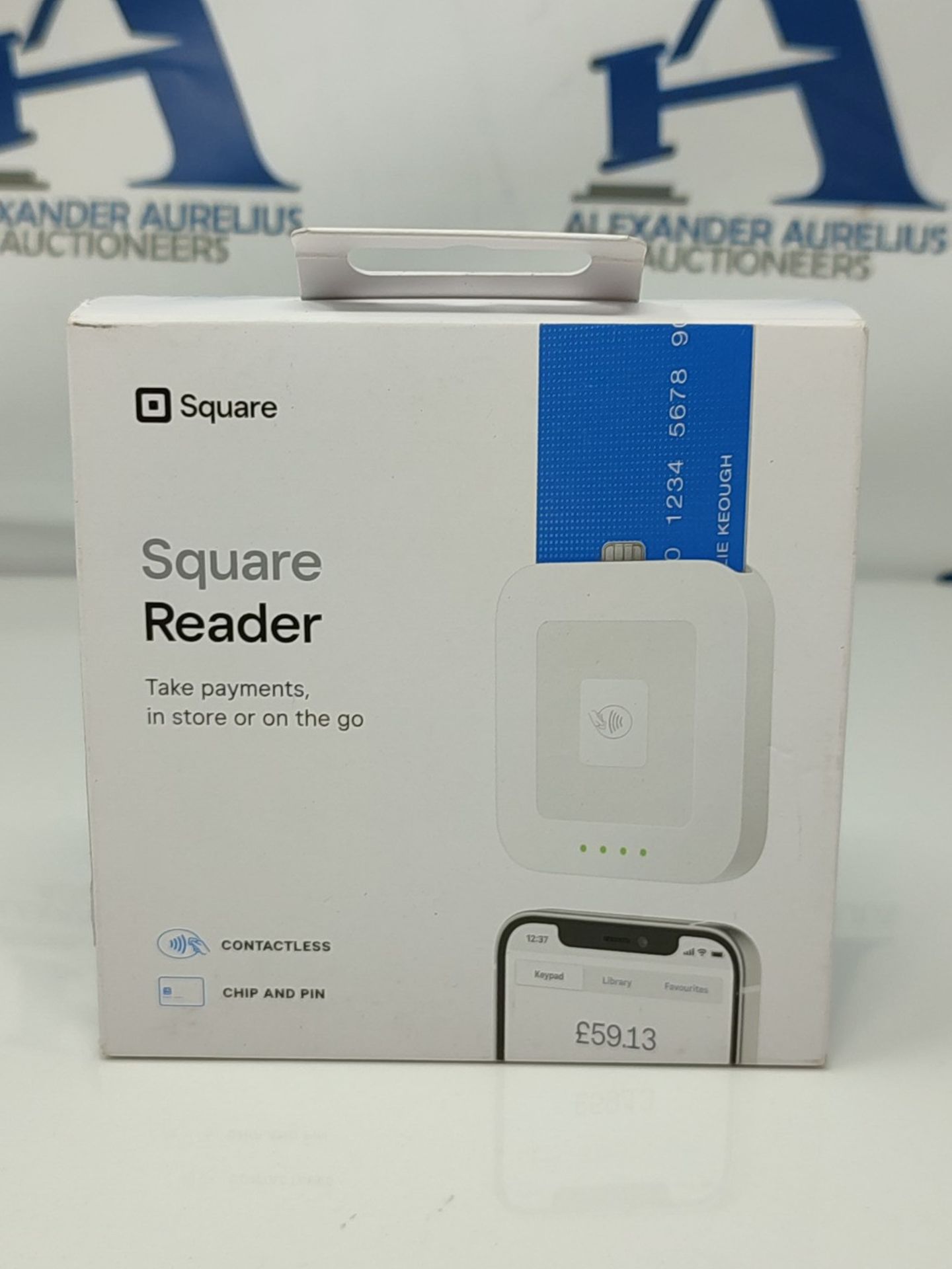 Square bluetooth Contactless Card Reader (2nd generation)  Take contactless & card - Image 2 of 3