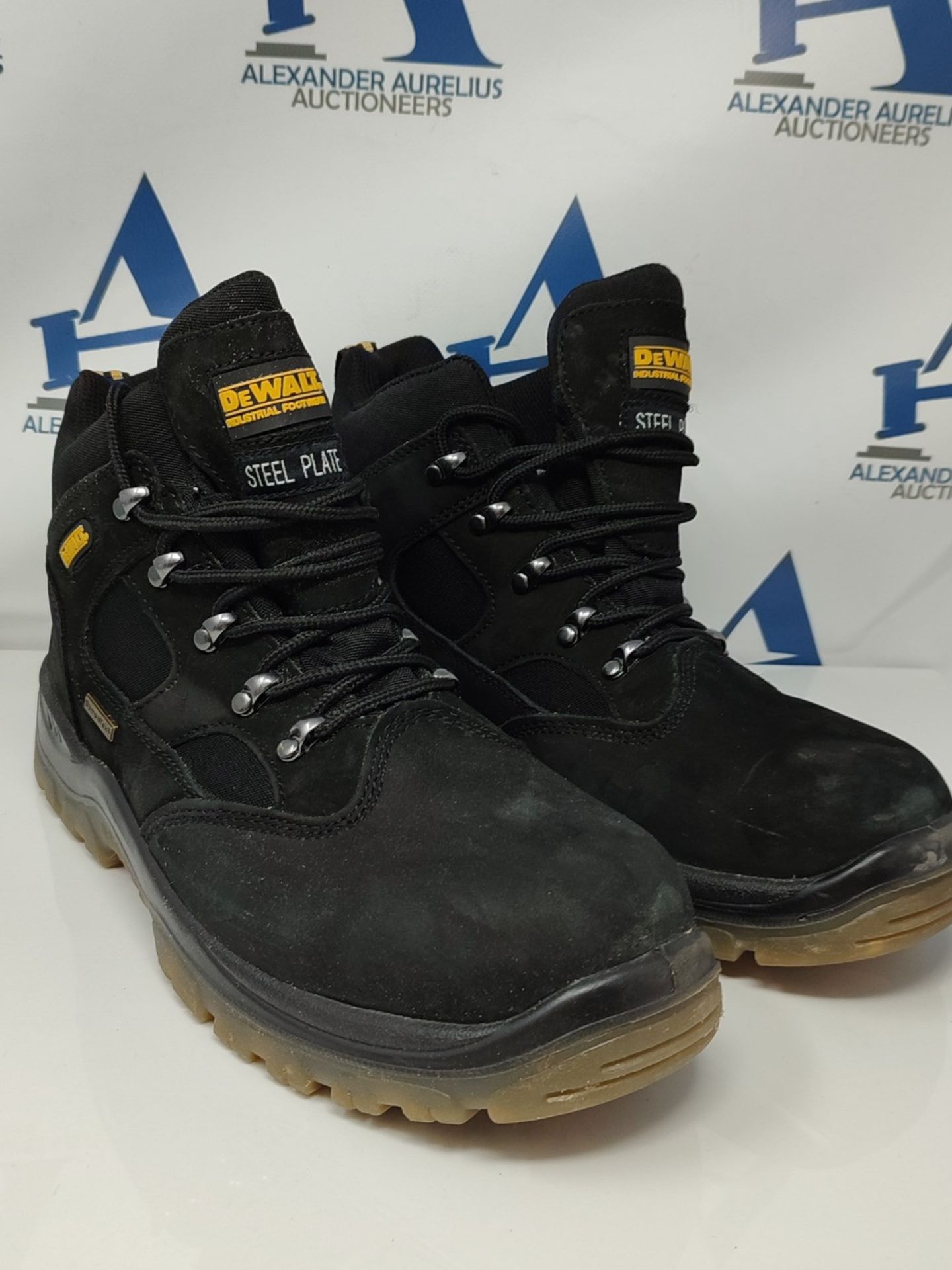 RRP £86.00 DeWalt Challenger Sympatex Waterproof Safety Boots Black Size 10 (EU44) - Image 2 of 2