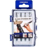 Dremel 682 Glass Etching Set, Accessory Kit with 8 Rotary Tool Accessories for Etching