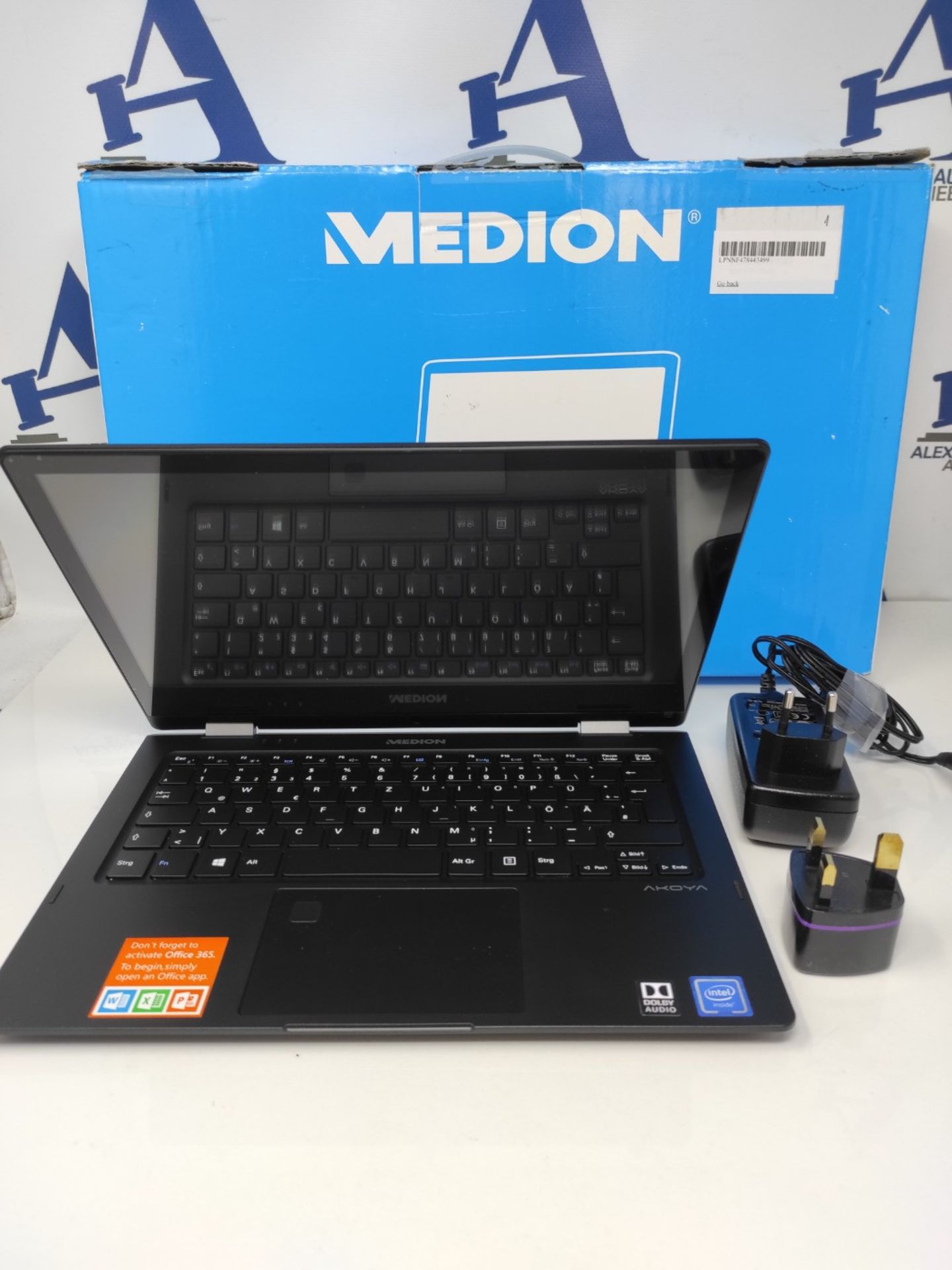 RRP £350.00 Medion E2293 Convertible Notebook (Intel Celeron N4100 64GB Hard Drive, 4GB RAM, Intel - Image 3 of 3