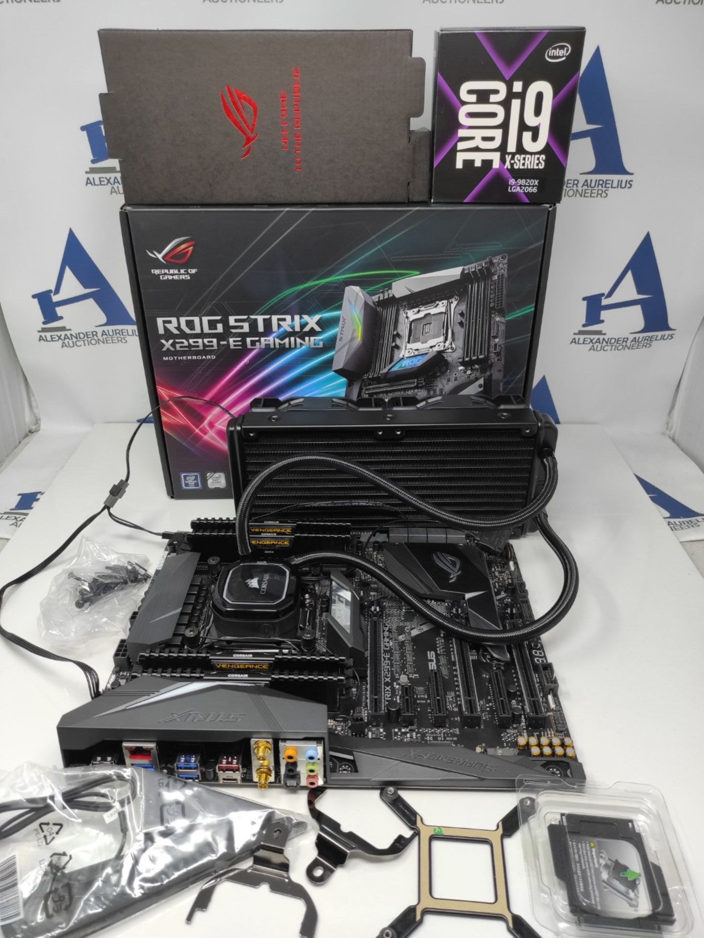 RRP £2025 Intel Core i9 9820X"Skylake X", ASUS ROG STRIX X299-E, 16GB DDR4, Corsair H100x - Image 2 of 3