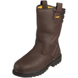 RRP £78.00 DEWALT men Dewrigger8-tb Boot, Brown, 5 UK