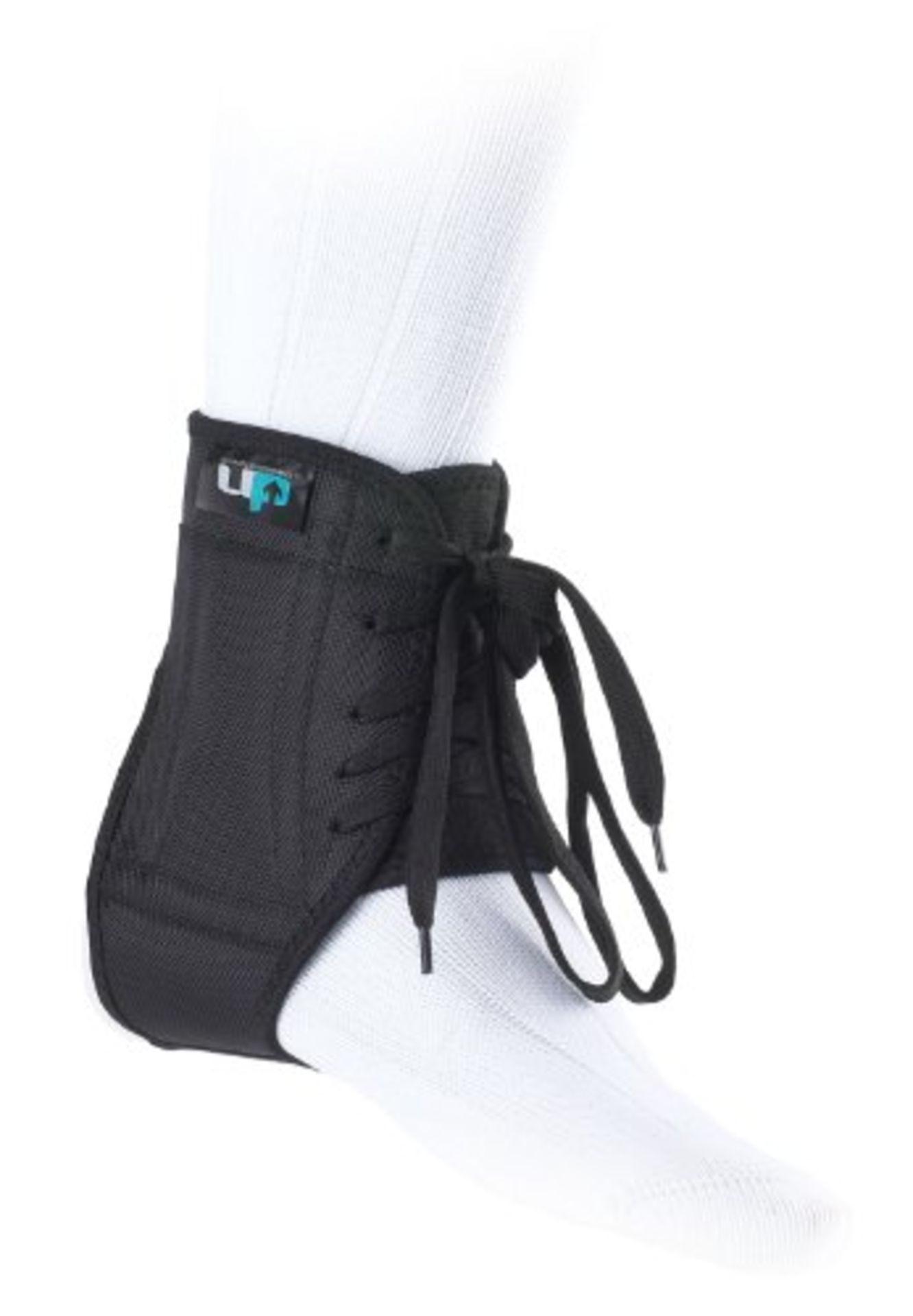 Ultimate Performance UP5520BL Men's Football Ankle Brace, Black, Large (10-12 Inch)