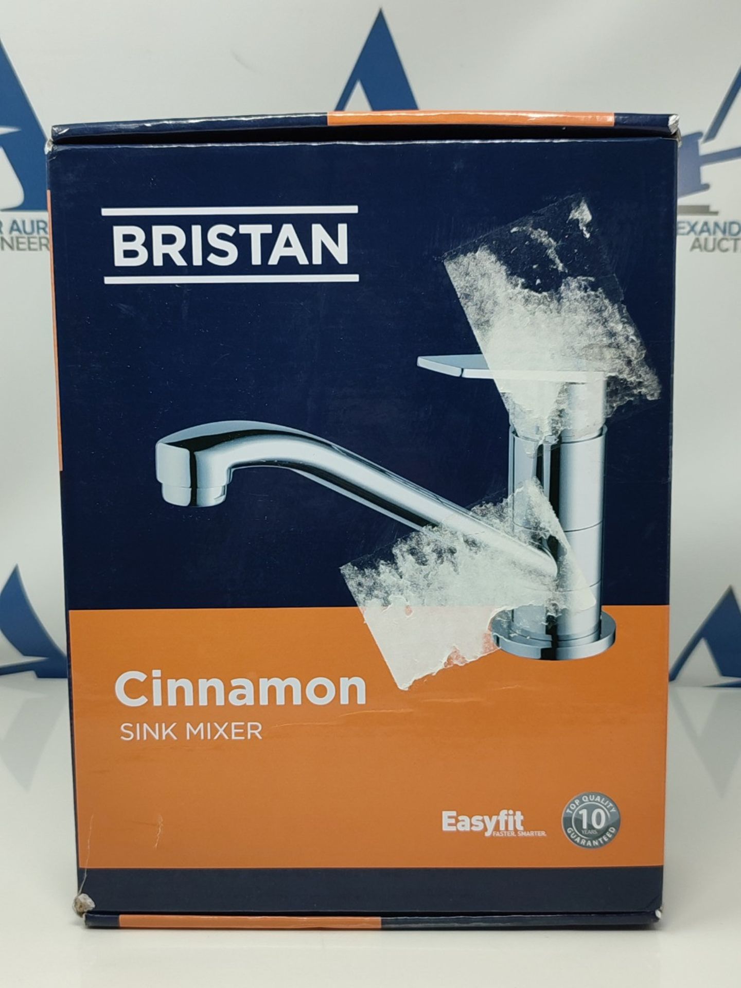 RRP £69.00 Bristan Cinnamon Easy Fit Kitchen Sink Single Lever Swivel Spout Mixer Tap Faucet Chro - Image 2 of 3