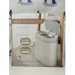 ELPHECO Bathroom Trash Bin with Lid, 2.5 Gallon Waterproof Motion Sensor, 9.5 Litres S