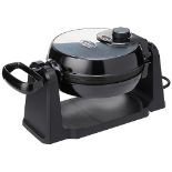 Quest 35969 Rotating Belgian Waffle Maker / Non Stick Plates / Temperature Control / C