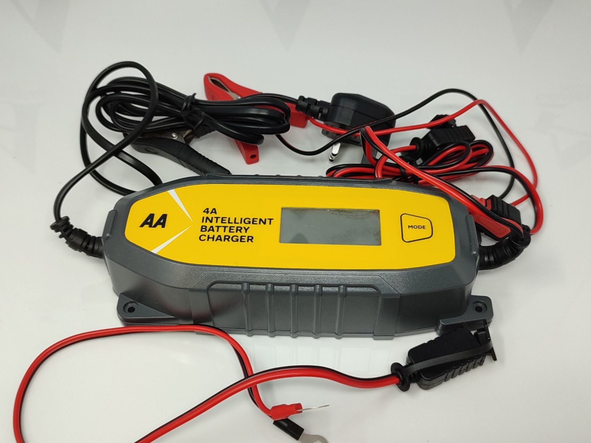 AA AA0725 4A Intelligent Car Battery Charger - LCD,8 Stage, Recover Dead Battery,Up To - Image 3 of 3