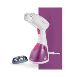 Swan, SI12020N, Handheld Garment Steamer, Lightweight and Compact, 1100W, Iron, Pink