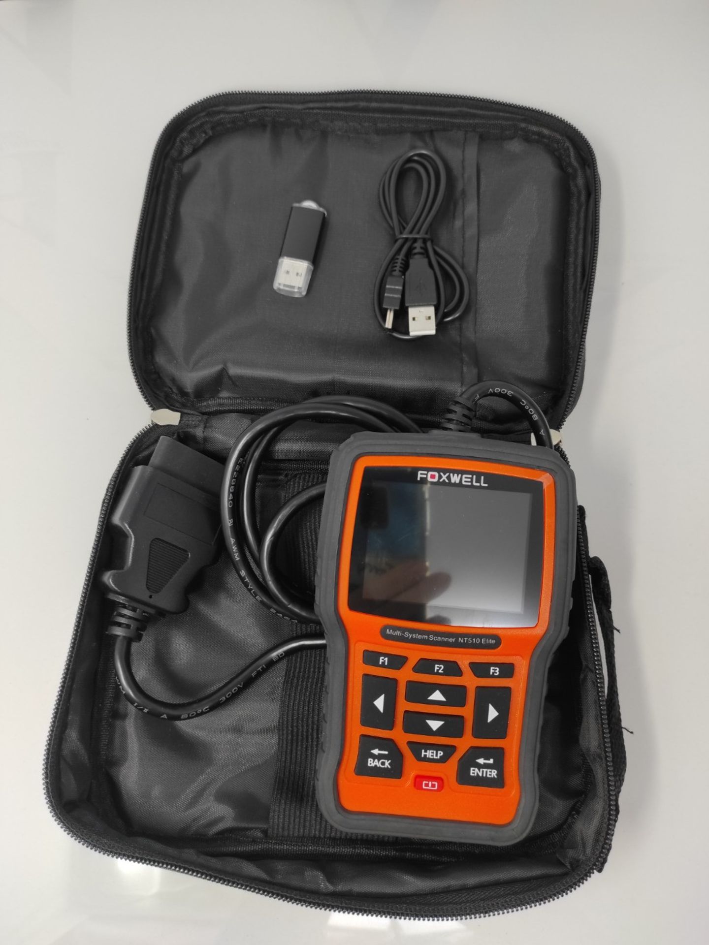 RRP £256.00 Foxwell NT510 Full-System Diagnostic Scan Tool fit for Bmw Mini Rolls-Royce with CBS R - Image 3 of 3