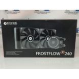 ID-COOLING FROSTFLOW X 240 CPU Water Cooler AIO Cooler 240mm CPU Liquid Cooler White L