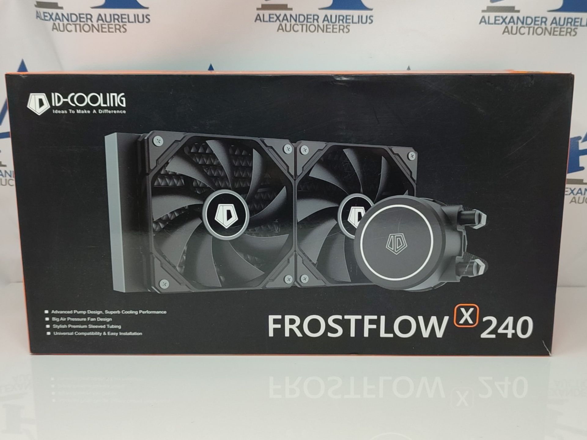 ID-COOLING FROSTFLOW X 240 CPU Water Cooler AIO Cooler 240mm CPU Liquid Cooler White L