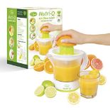 Quest Nutri-Q 34210 Quick Press Electric Citrus Juicer / 2 Different Cone Sizes / 1.2L