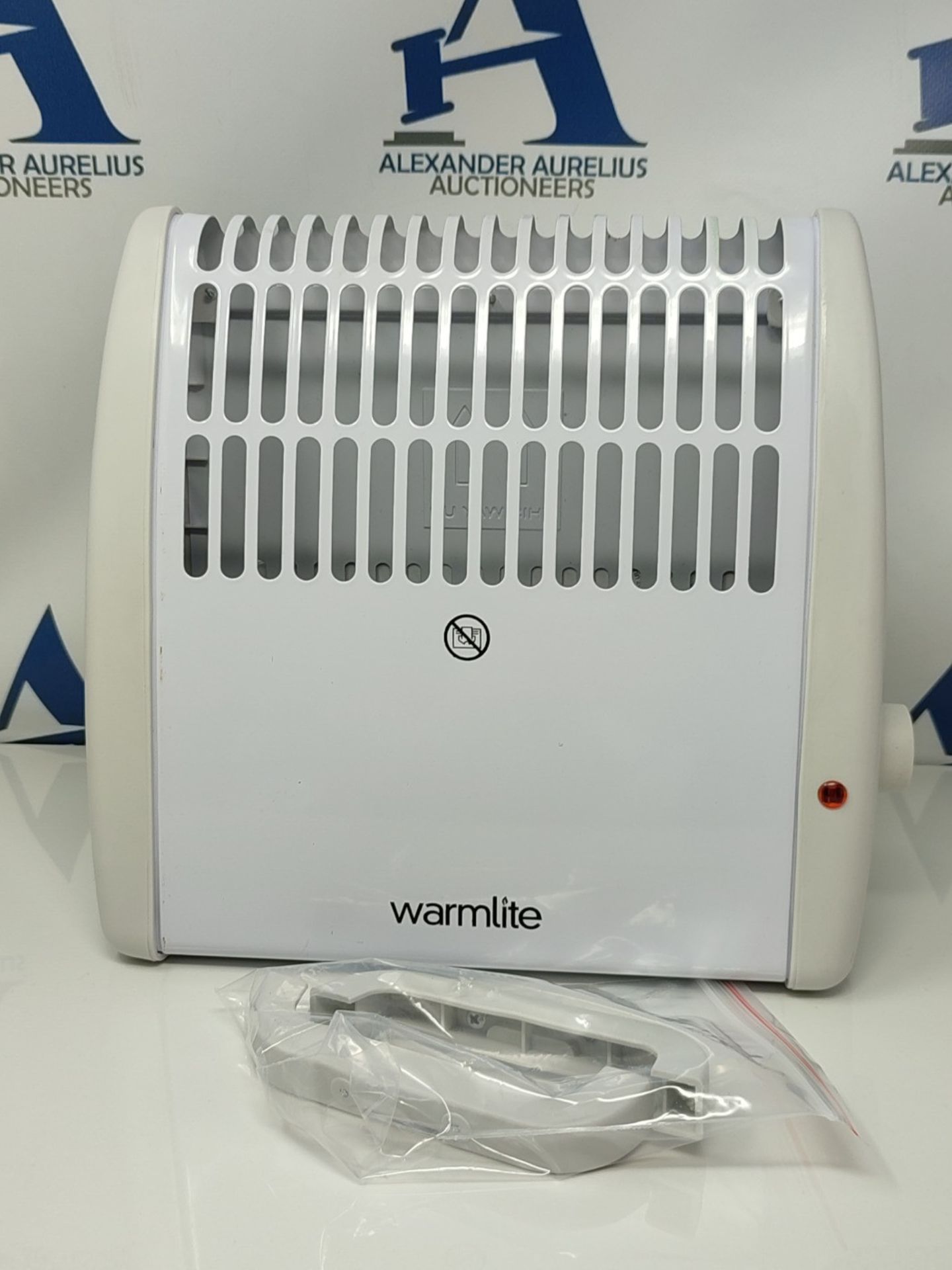 Warmlite WL41003Y Compact Convection Heater, 450W Freestanding or Wall Mountable with - Image 3 of 3
