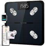 Etekcity Smart Bathroom Scales for Body Weight, Accurate to 0.05lb (0.02kg) Digital We