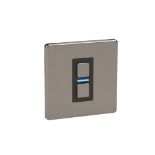 RRP £79.00 Lightwave LP21MK2 Smart Dimmer with Energy Monitoring, 1 Gang, Stainless Steel - Works