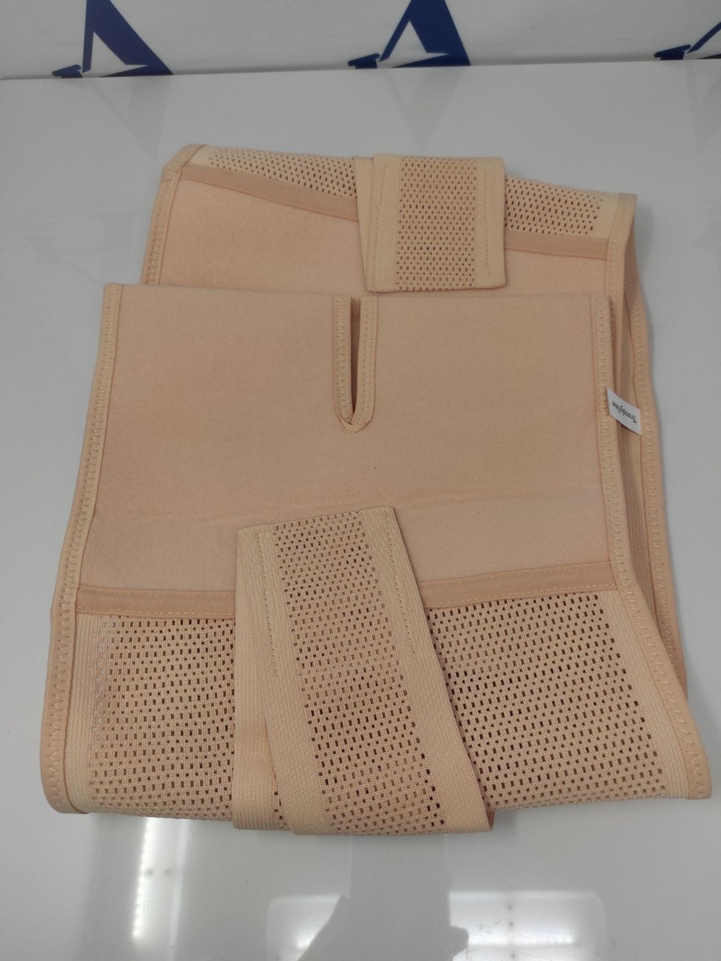 OKPOW Postpartum Belly Wrap, High Elastic Postpartum Support Belly Belt Body Shaper, P