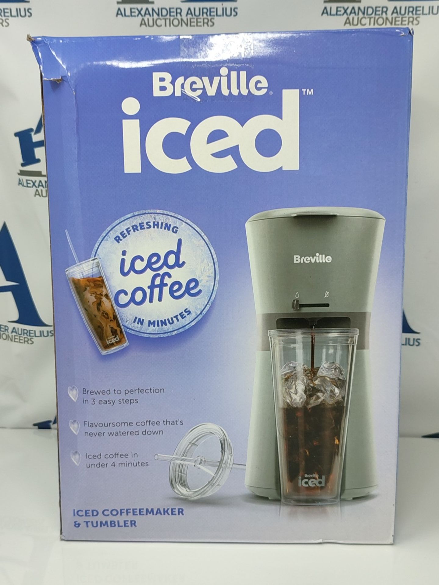 Breville Iced Coffee Maker | Single Serve Iced Coffee Machine Plus Coffee Cup with Str - Image 2 of 3