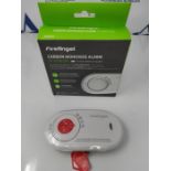 FireAngel FA3820 10 Year Sealed Battery Alarm Carbon Monoxide, Clear