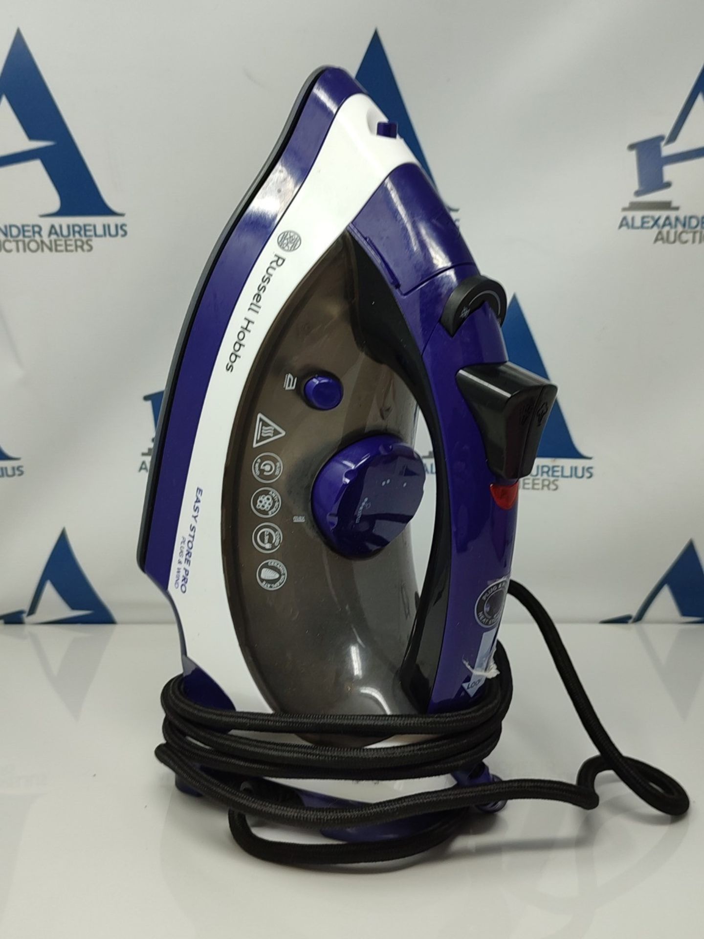 Russell Hobbs 23780 Easy Store Pro, Plug & Wind Iron,Purple,0.330 Litre, 2400 Watt - Image 2 of 3