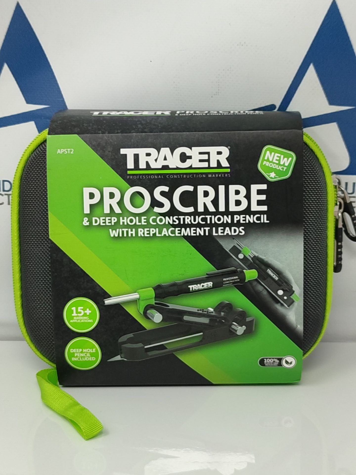 Tracer ProScribe Tool with Deep Hole Pencil, Lead Holster and Carry Case (DIY, Woodwor - Image 2 of 3
