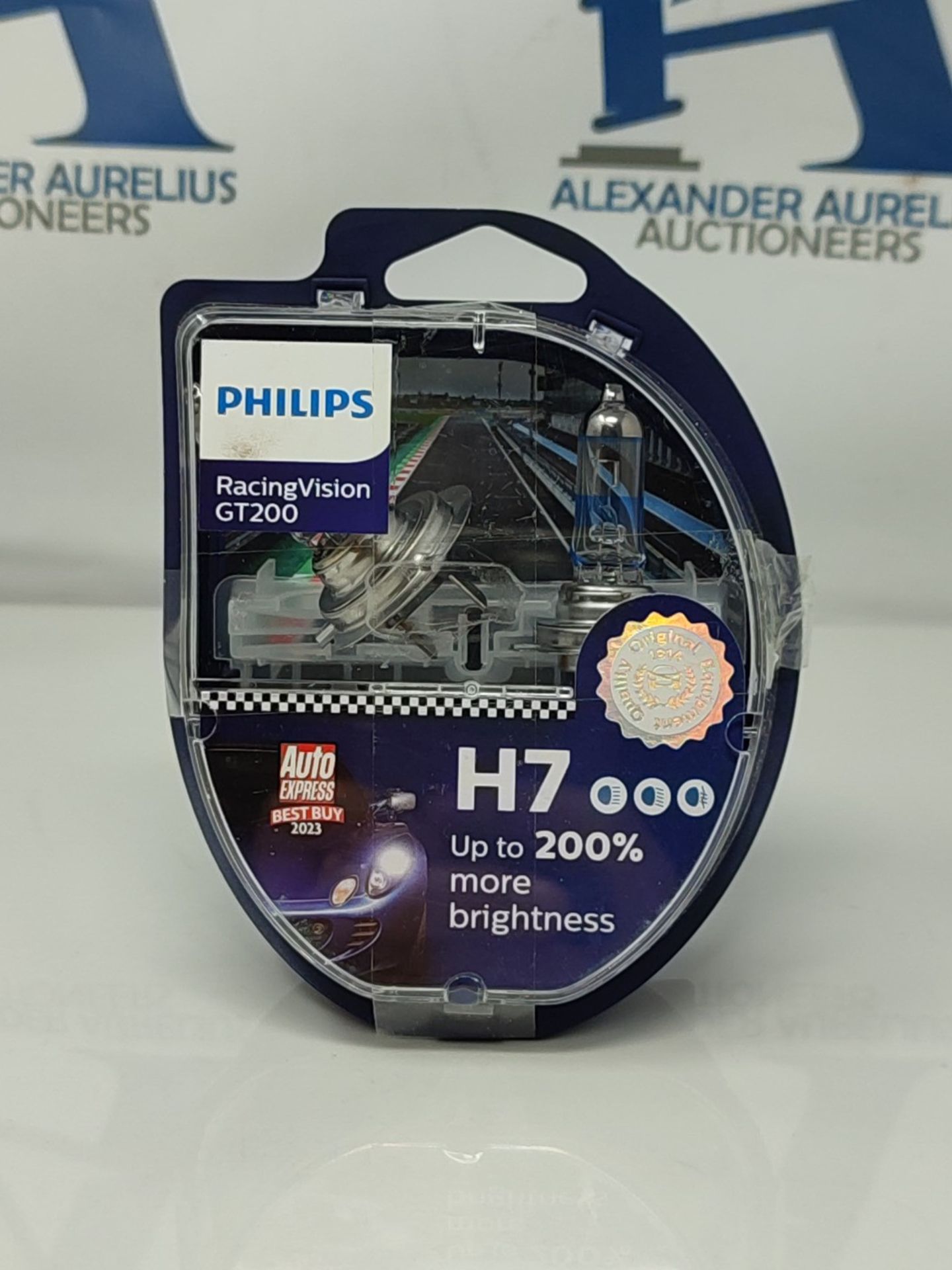 Philips Racing Vision GT200 H7 Headlight Bulb +200%, Double Set, - Image 2 of 3