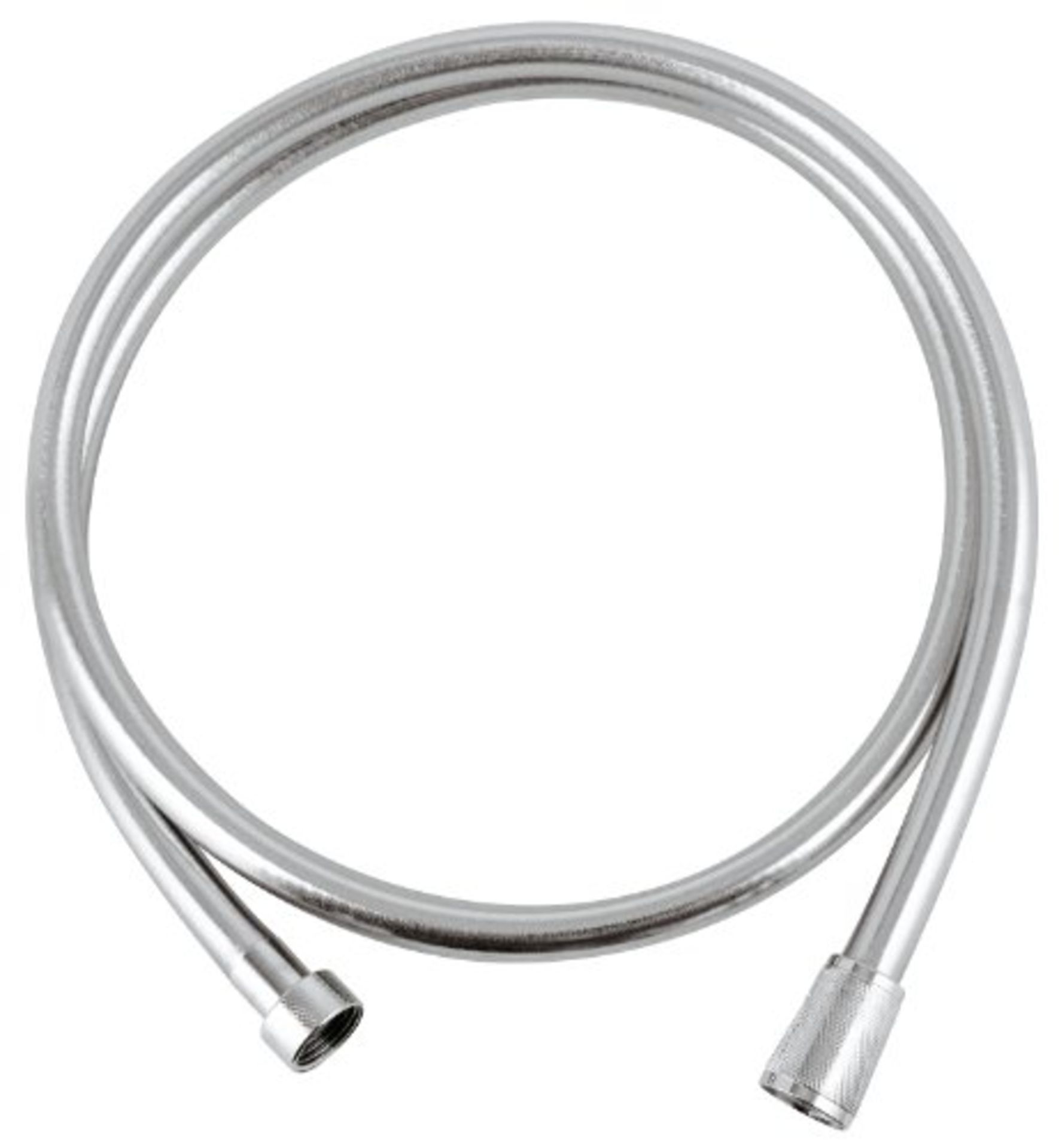 GROHE VitalioFlex - Twist-Free Silver Shower Hose 1500mm (Pressure Resistance Up To 5