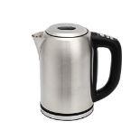 Amazon Basics Stainless Steel Kettle with Digital Display, Strix Controller, Keep Warm