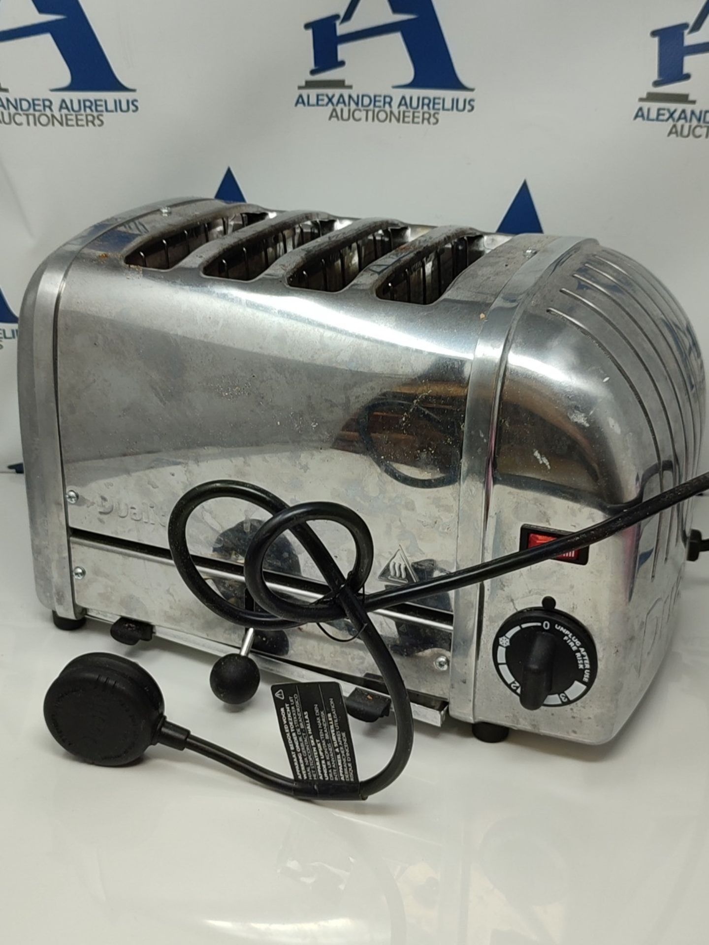 RRP £169.00 Dualit Classic 4 Slice Vario Toaster - Stainless steel, hand built in the UK - Replace - Image 2 of 2