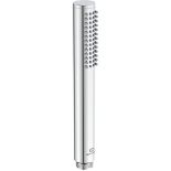 RRP £58.00 Ideal Standard Idealrain Single Spray Pattern Stick Shower Head, BC774AA, Chrome