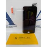 Flylinktech iPhone 6S Display Black LCD Touch Screen Digitizer Replacement Screen Fron