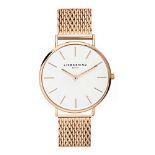 RRP £64.00 [CRACKED] Liebeskind Berlin Damen Analog Quarzuhr 38 mm