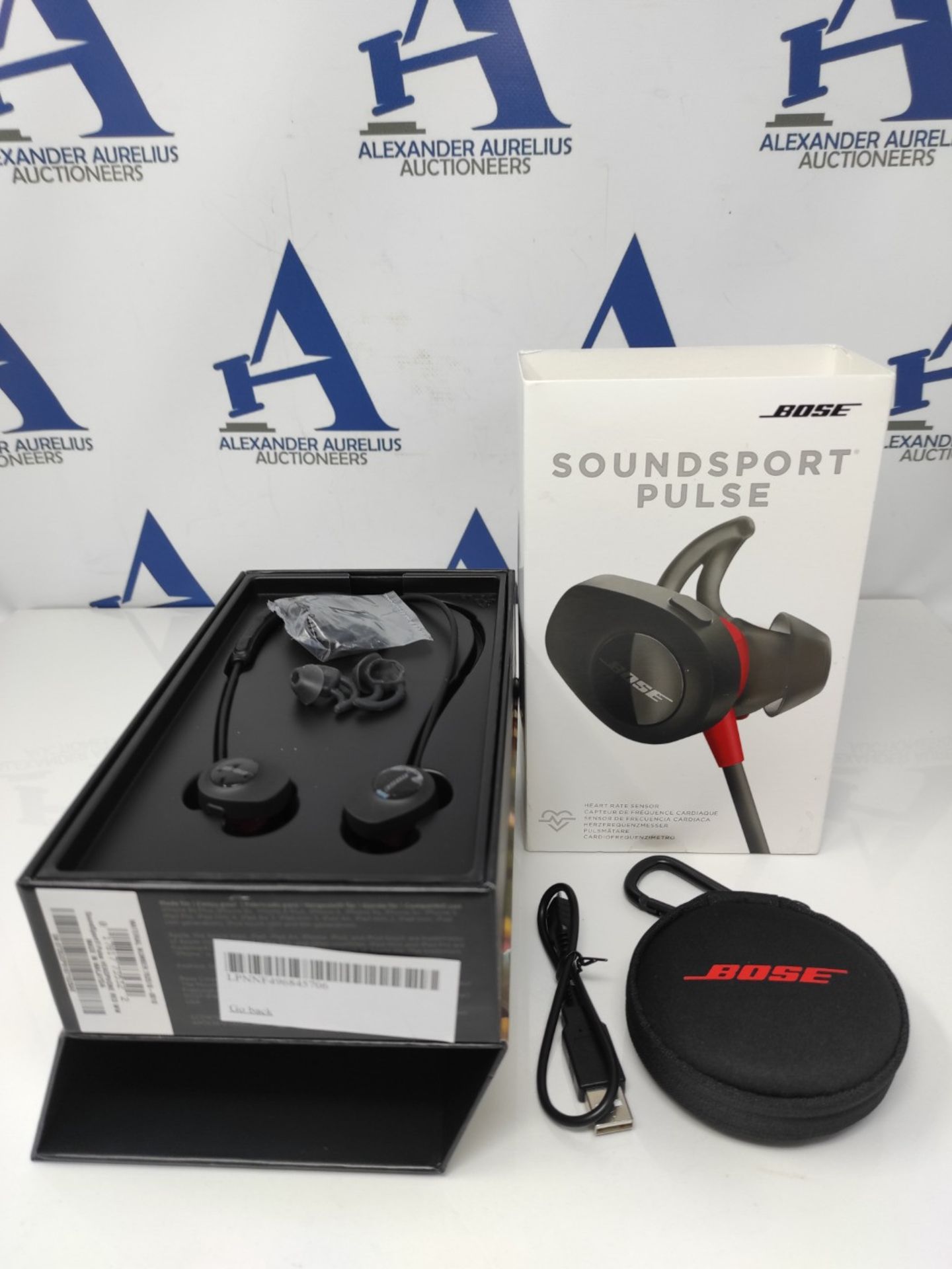 RRP £189.00 Bose SoundSport Pulse Wireless Bluetooth In-Ear Headphones with Built-In Heart Rate Se