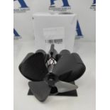 Mini Stove Fan 4 Blade Stove Fan Heat Powered Fan, Silent Operation/Eco Friendly/Effic