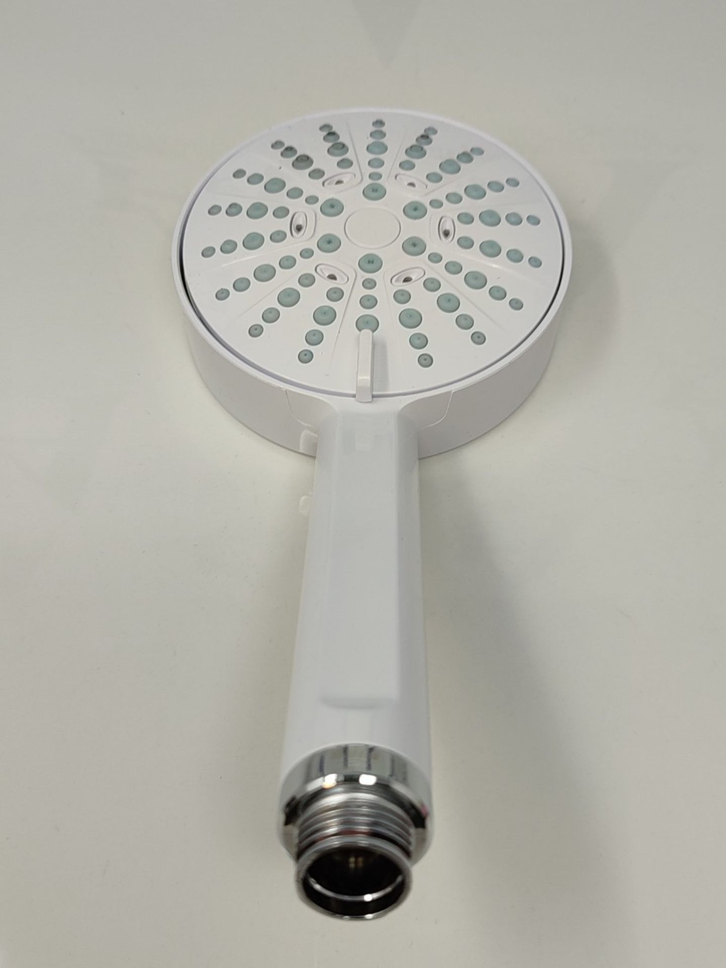 Mira Showers Beat Shower Head Handheld Shower Head 4 Spray Shower Head 110 mm White 1.