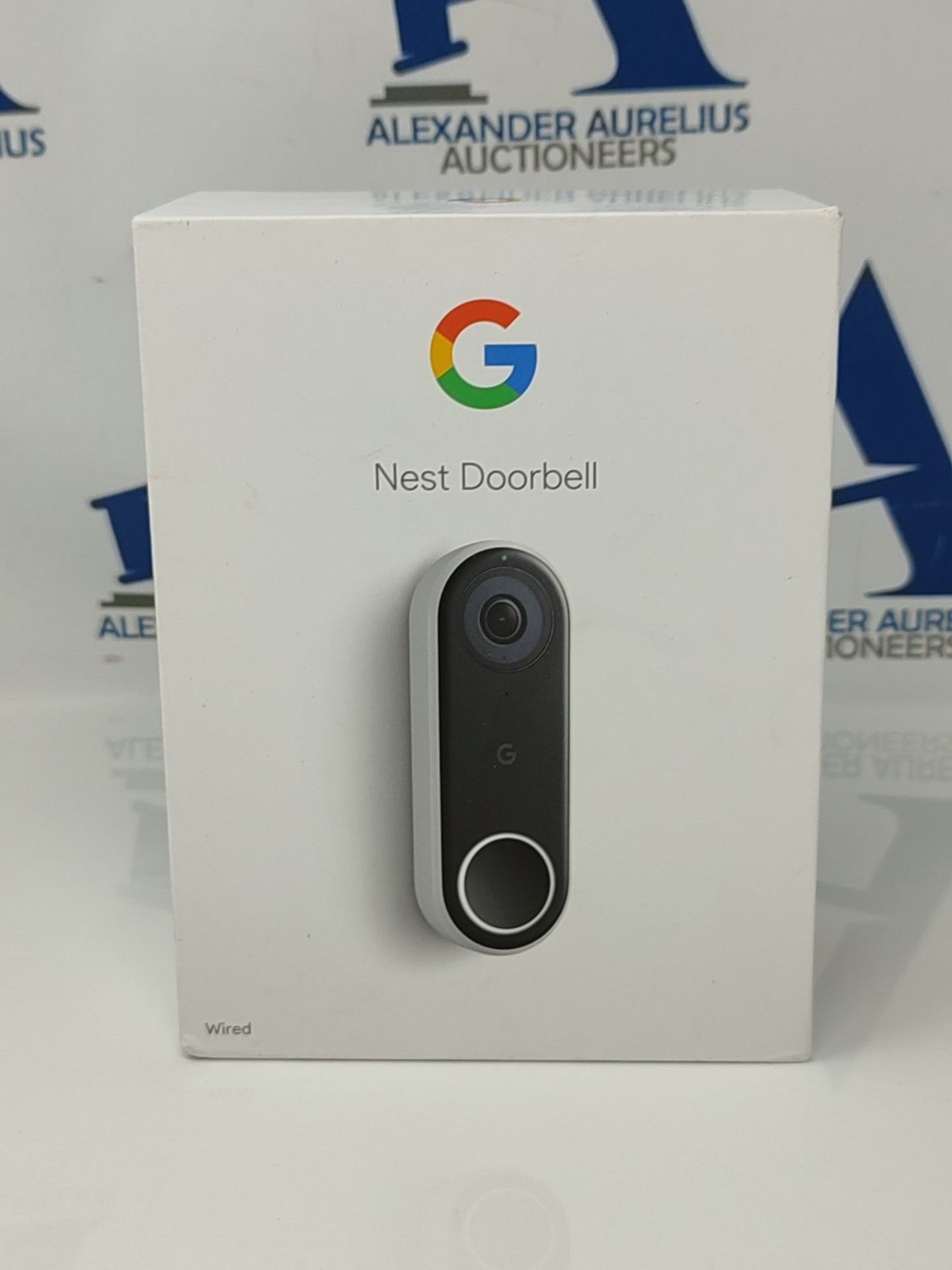 RRP £219.00 Google Nest NC5100GB Hello Video DOORBELL, Black, 1 Count (Pack of 1) - Image 2 of 3