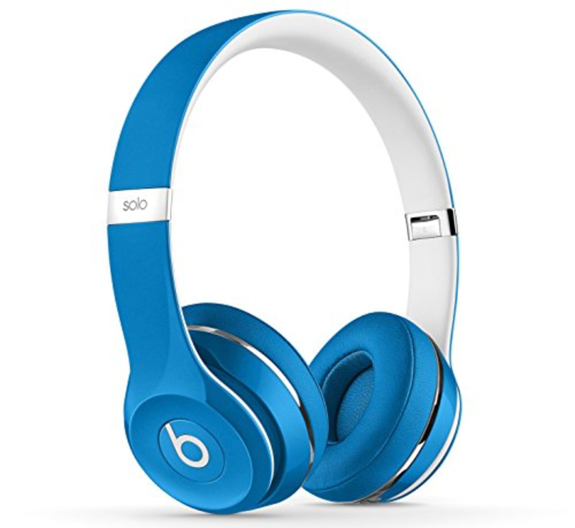 RRP £130.00 Beats Solo2 On-Ear Headphones Luxe Edition - Blue(wired) - Image 3 of 3