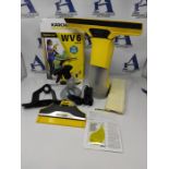 RRP £89.00 Kärcher 16332220 WV 6 Plus N Window Vac, 10 W, 240 V, Yellow/Black