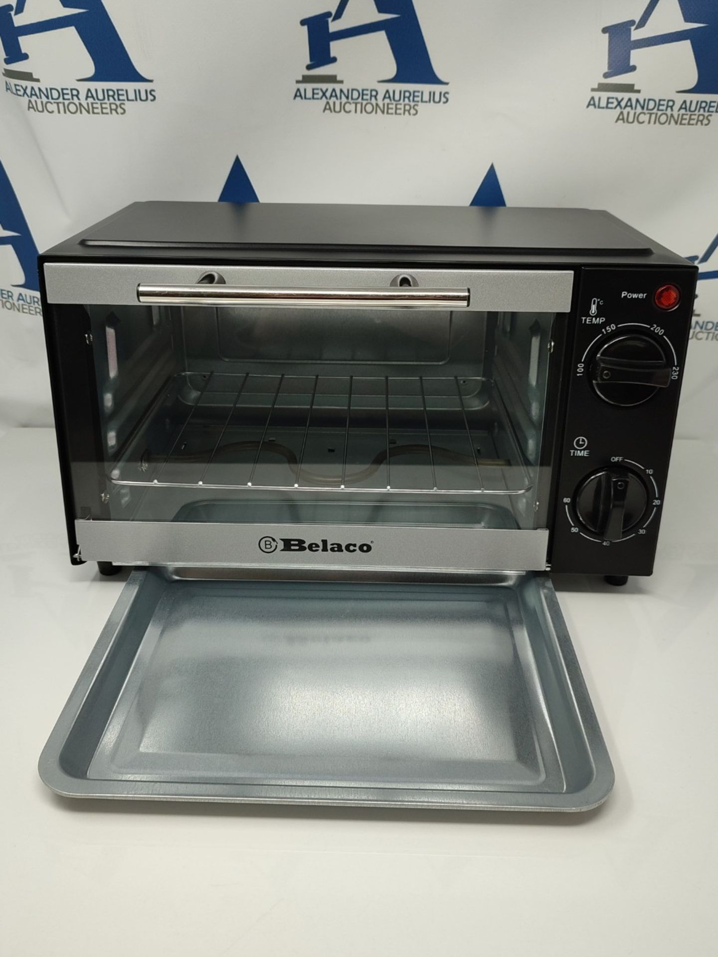 Belaco BTO-109N Mini 9L Toaster Oven Tabletop Cooking Baking Portable Oven 750w 60 min - Image 2 of 3