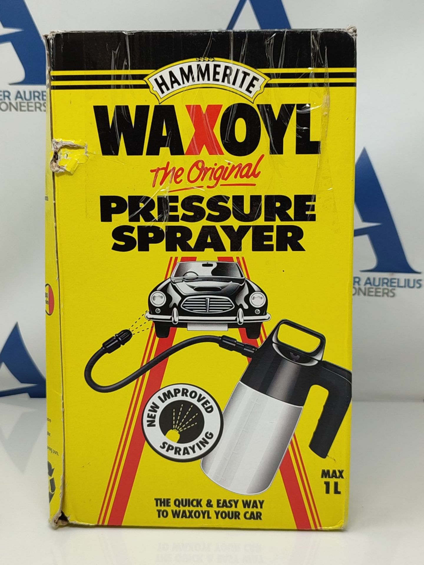 Waxoyl High Pressure Sprayer Kit with Extension Hose and Spray Nozzle for Car Wax Spra