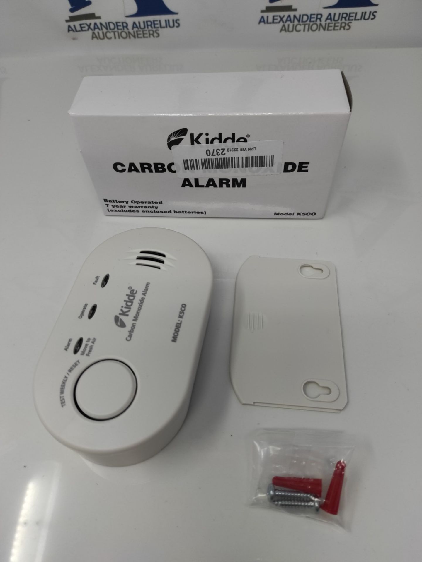 Kidde Carbon Monoxide Alarm - 2 Pack - Image 2 of 3