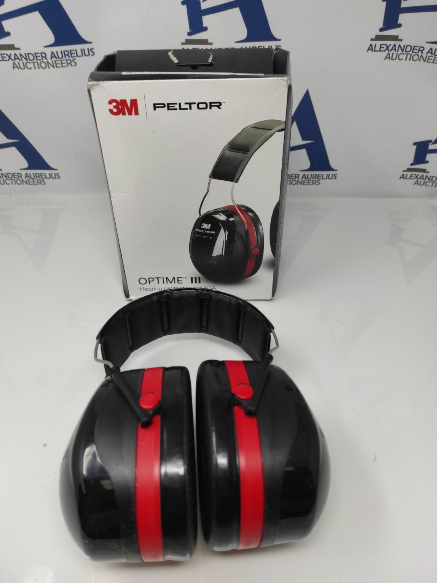 3M Peltor Optime III Ear Defenders Adults  Protective Earmuffs with Headband, Heari - Image 2 of 3