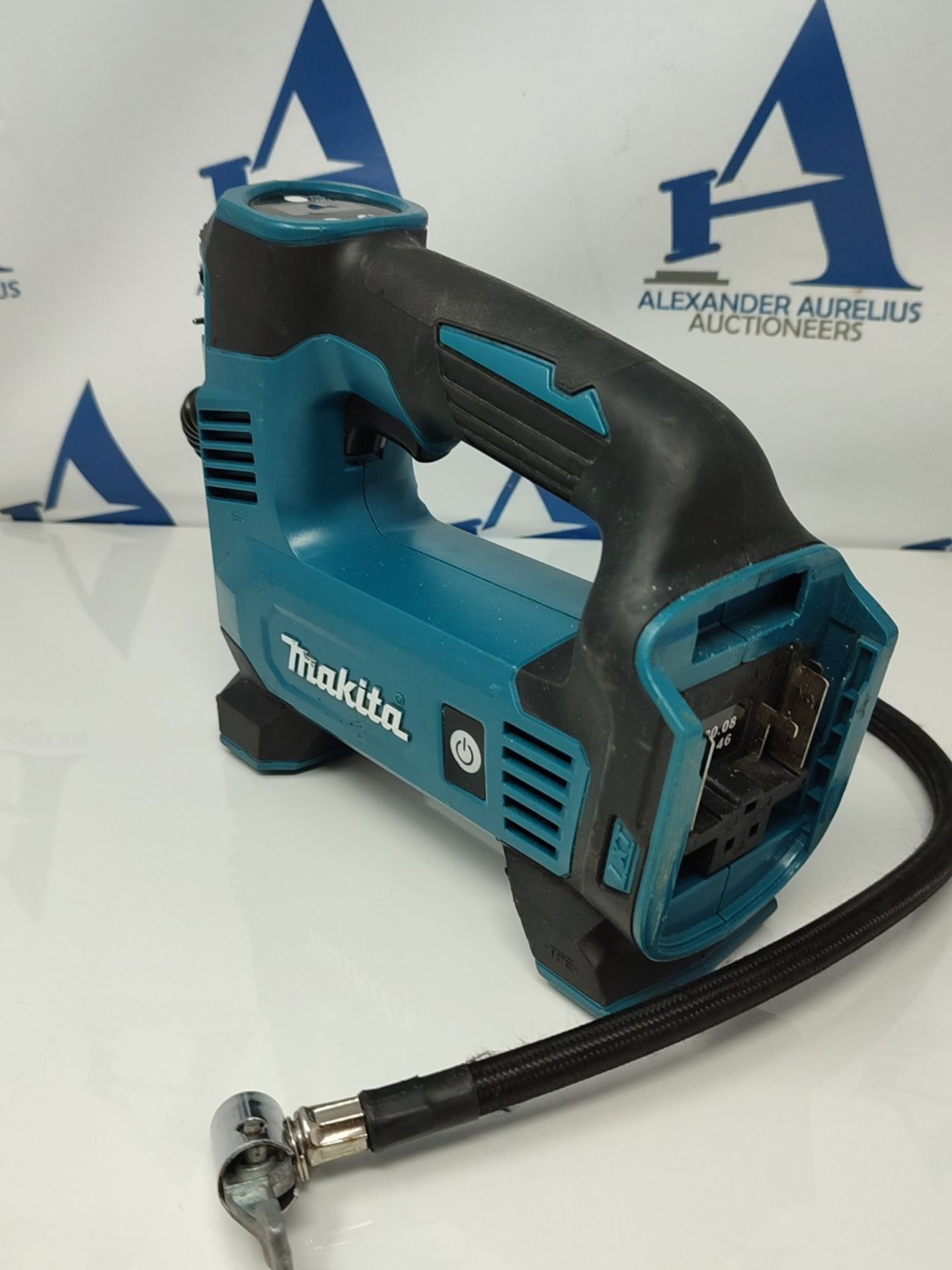 RRP £57.00 Makita DMP180Z 18V Li-ion LXT Inflator - Batteries and Charger Not Included, Blue/Silv - Image 3 of 3