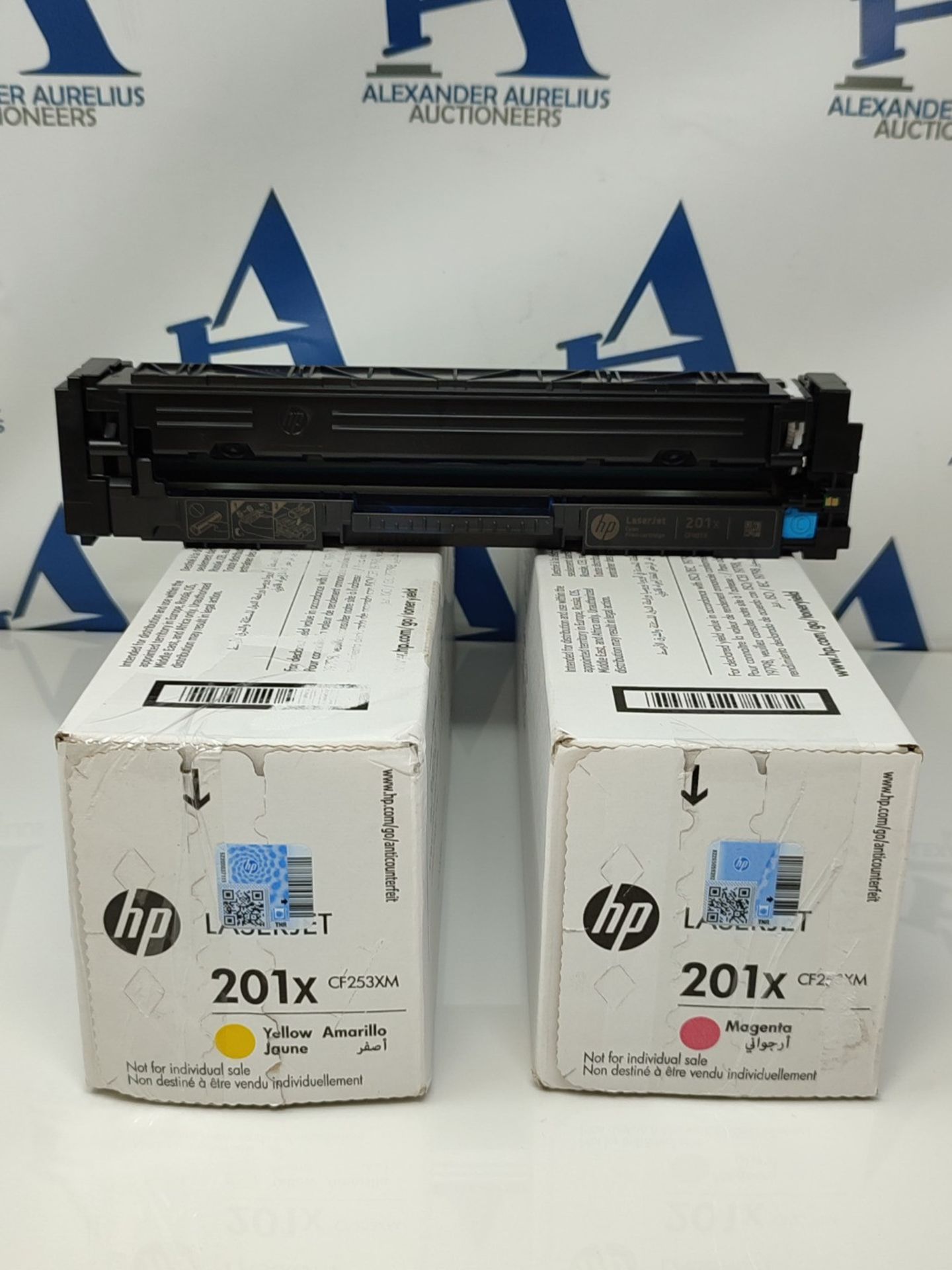 RRP £265.00 HP CF253XM 201X High Yield Original LaserJet Toner Cartridges, Cyan/Magenta/Yellow, Mu - Image 2 of 2