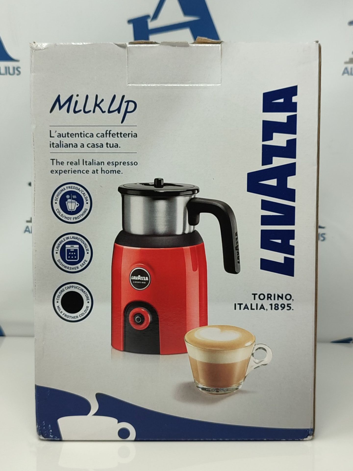 RRP £58.00 Lavazza, A Modo Mio MilkUp Frother, Electric Milk Frother, Ideal for Cappuccino, Hot C - Image 2 of 3