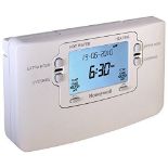 RRP £61.00 HONEYWELL ST9400C Thermostat Programmer. 7, 2-Channel, 3 on/Off per Day, 24 V, White,